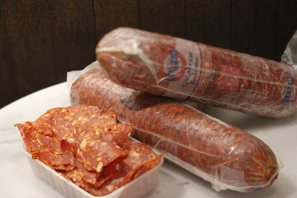 Hot Salami (Per 100g) Tazio Italian restaurant in Melbourne CBD